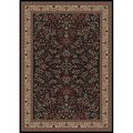 Concord Global 7 ft. 10 in. x 11 ft. 2 in. Persian Classics Isfahan - Black 20337